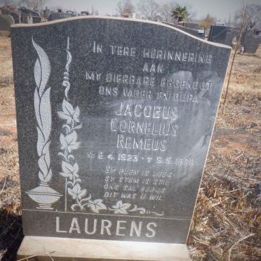 LAURENS Jacobus Cornelius Remeus 1923-1978