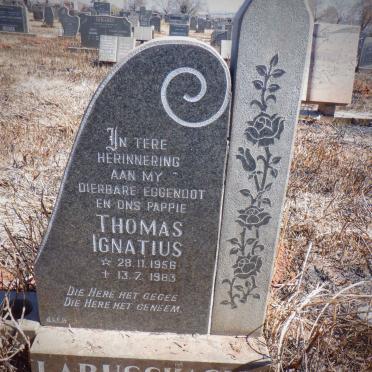 LABUSCHAGNE Thomas Ignatius 1956-1983