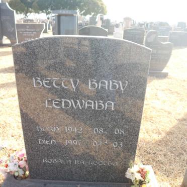 LEDWABA Betty Baby 1942-1997