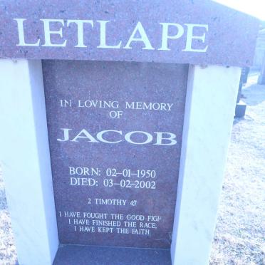 LETLAPE Jacob 1950-2002