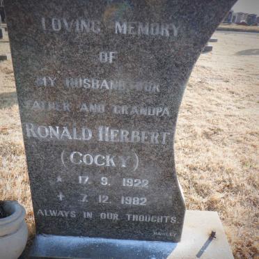 LEWIS Ronald Herbert  1922-1982