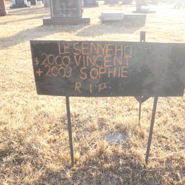 LESENYEHO Vincent Sophie 2000-2009