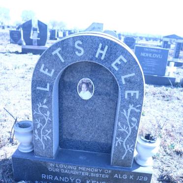 LETSHELE Rirandyo Kenewil 1996-1998