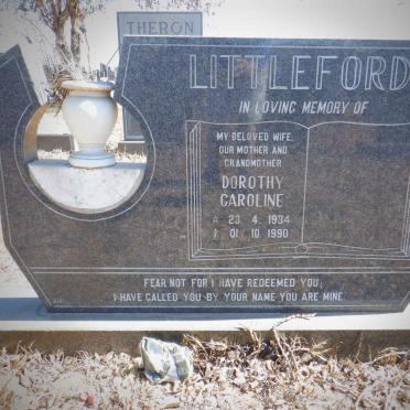 LITTLEFORD Dorothy Caroline 1934-1990