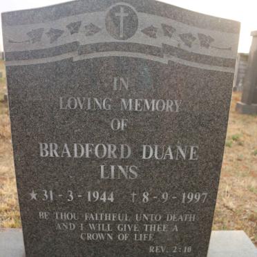 LINS Bradford Duane 1944-1997 