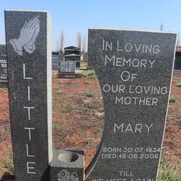 LITTLE Mary 1934-2006