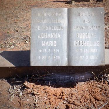 LOMBARD Rudolph Cornelius 1907-1986 &amp; Johanna Mari? 1914-1974