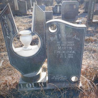 LOUW Martin Frederick 1950-1996