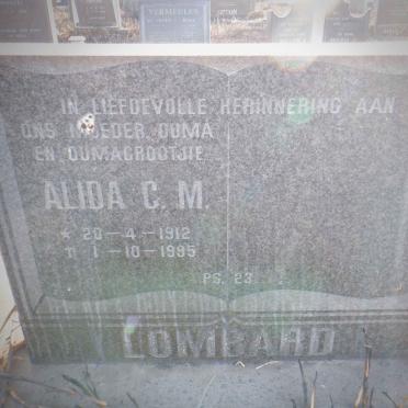 LOMBARD Alida C.M. 1912-1995