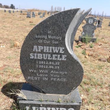 LUPINDO Aphiwe Sibulele 2012-2012