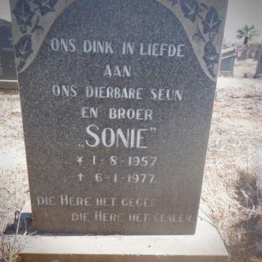 LUBBE Sonie 1957-1977