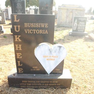 LUKHELE Busisiwe Victoria 1959-1999