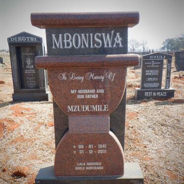 MBONISWA Mzudumile 1941-2011