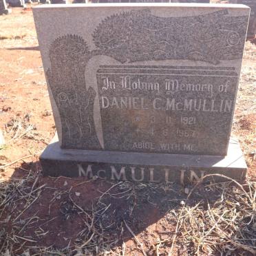 MCMULLIN Daniel C. 1921-1987