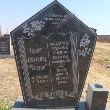 MCDONALD Lester Lawrenez 1988-2012