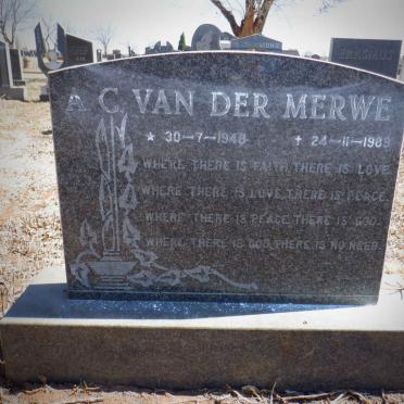 MERWE A.C., van der 1948-1989