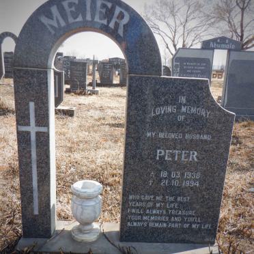 MEIER Peter 1938-1994