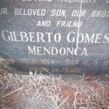 MENDONCA Gilberto Gomes 1954-1979