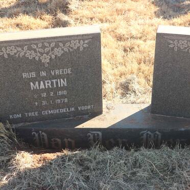 MERWE Martin, van der 1910-1978