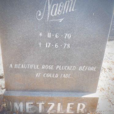 METZLER Naomi 1970-1978