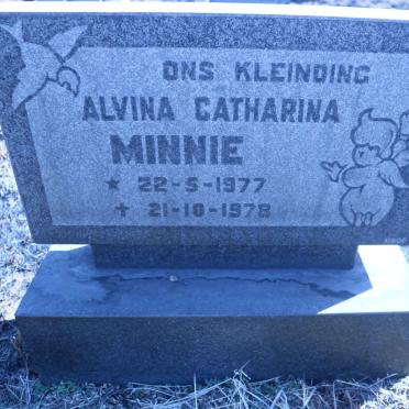 MINNIE Alvina Catharina 1977-1978