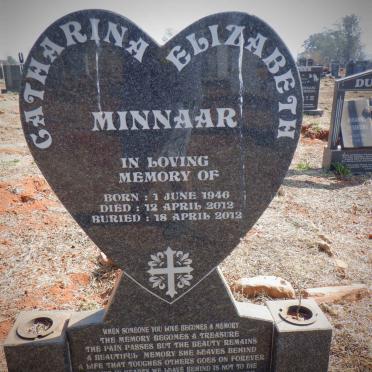 MINNAAR Catharina Elizabeth 1946-2012