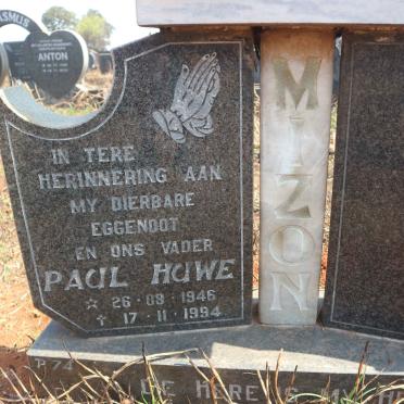 MIZON Paul Huwe 1946-1994