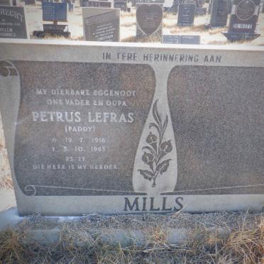 MILLS Petrus Lefras 1916-1985