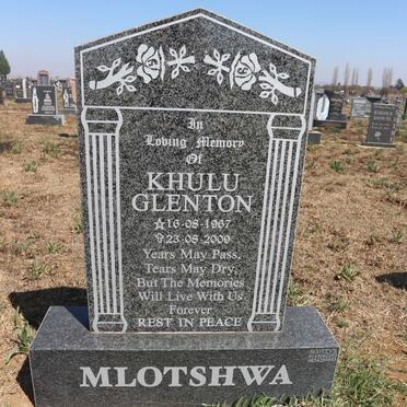 MLOTSHWA Khulu Glenton 1967-2009