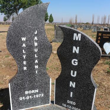 MNGUNI Walter Jabulani 1972-2008