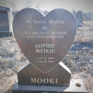 MOOKI Sophie Meikie 1909-2002