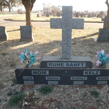 MOIK Lois 1903-1969 &amp; Maria 1910-1987 :: KELZ Rudolf 1926-1999 &amp; Marie 1936-2010