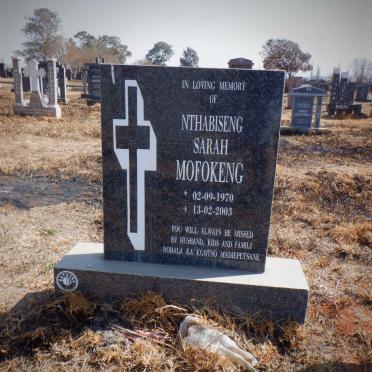MOFOKENG Nthabiseng Sarah 1970-2003