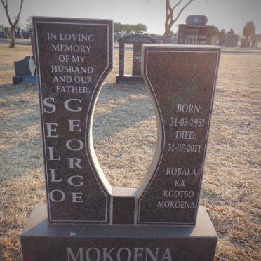 MOKOENA Selo George 1951-2011