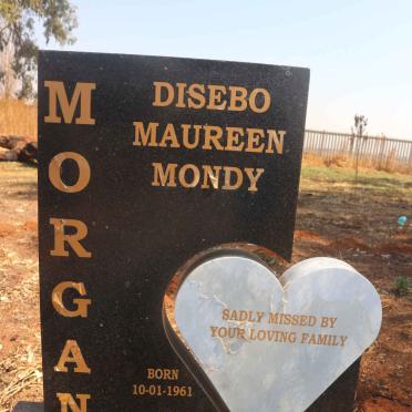 MORGAN Disebo Maureen Mondy 1961-2007 