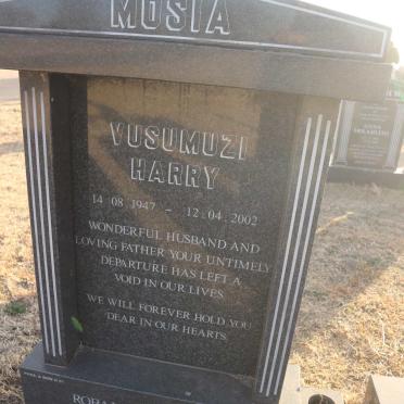 MOSIA Vusumuzi Harry 1947-2002