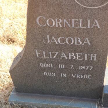 MÖLLER Pieter Daniel -1988 &amp; Cornelia Jacoba Elizabeth -1977