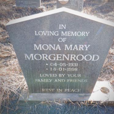 MORGENROOD Mona Mary 1931-1998