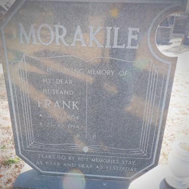 MORAKILE Frank 1954-1994