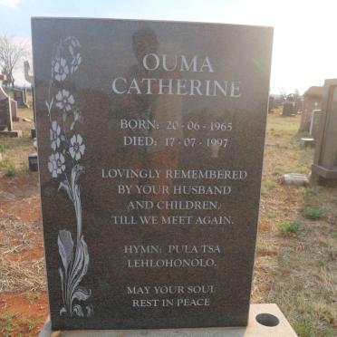 MONYE Ouma Catherine 1965-1997