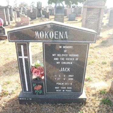 MOKOENA Jack 1963-1999