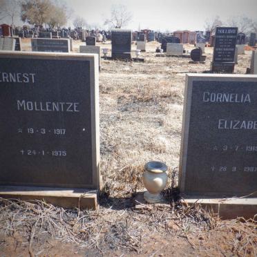 MOLLENTZE Ernest 1917-1975 &amp; Cornelia Elizabeth 1919-1987
