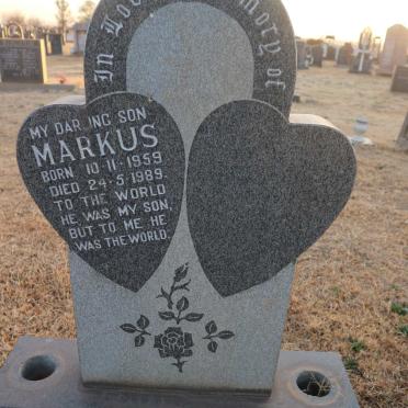 MORGAN Markus 1959-1989