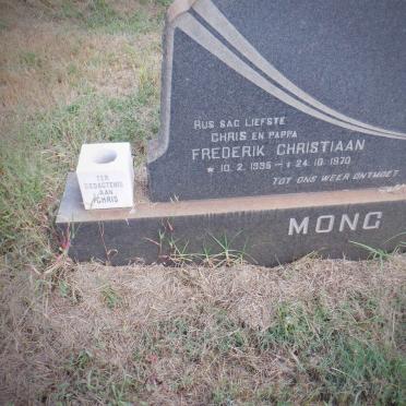 MONG Frederik Christiaan 1935-1970
