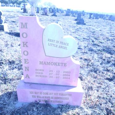 MOKOENA Mamokete 2003-2004