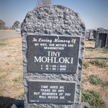 MOHLOKI Tiny 1949-2010