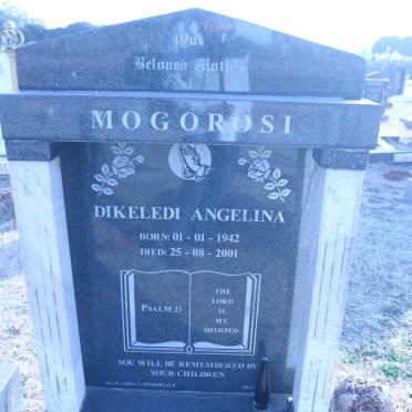 MOGOROSI Dikeledi Angelina 1942-2001