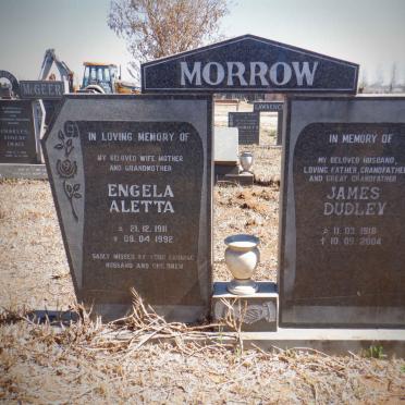 MORROW James Dudley 1918-2004 &amp; Engela Aletta 1911-1992