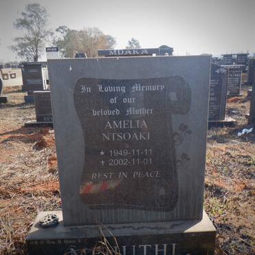MPHUTHI Amelia Ntsoaki 1949-2002