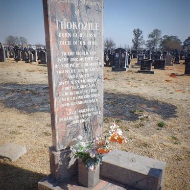 MSIMANG Thokozile 1926-1996